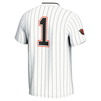 #1 Oregon State Beavers GameDay Greats Softball Fashion Jersey - White