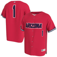 Arizona Wildcats GameDay Greats Lightweight Collegiate Baseball Fashion Jersey - Red