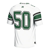 GameDay Greats #1 White Hawaii Rainbow Warriors Football Jersey
