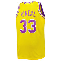 Shaquille O'Neal LSU Tigers 1990/91 Mitchell & Ness Big & Tall Swingman Jersey - Gold