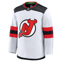 New Jersey Devils Fanatics White Away Premium Jersey