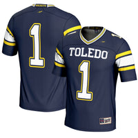 #1 Toledo Rockets GameDay Greats Endzone Football Jersey - Navy