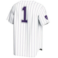 #1 Kansas State Wildcats GameDay Greats Lightweight Baseball Jersey - White