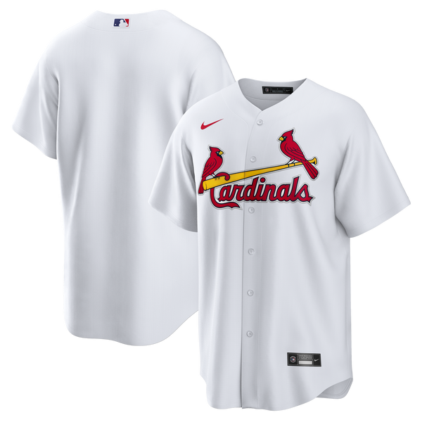 St. Louis Cardinals Nike White Home Big & Tall Replica Jersey