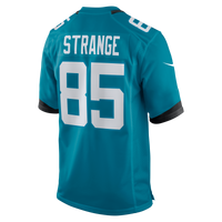 Jacksonville Jaguars Brenton Strange Nike Teal Team Game Jersey