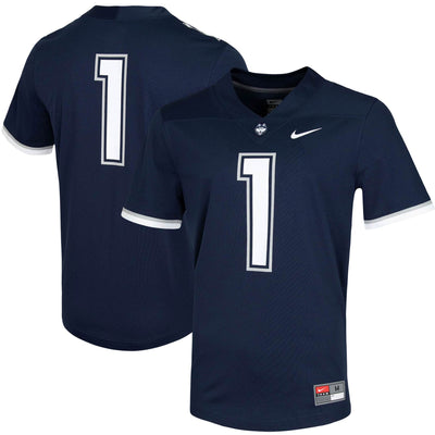 #1 UConn Huskies Nike Untouchable Game Jersey - Navy