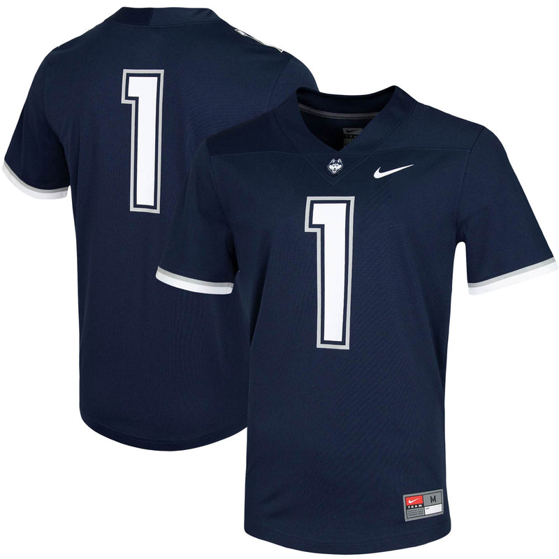 #1 UConn Huskies Nike Untouchable Game Jersey - Navy
