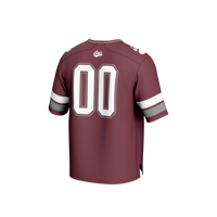 #00 Montana Grizzlies GameDay Greats Lightweight Collegiate Football Fashion Jersey - Maroon
