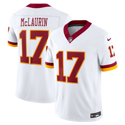 Washington Commanders Terry McLaurin Nike White Vapor F.U.S.E. Stitched Limited Jersey
