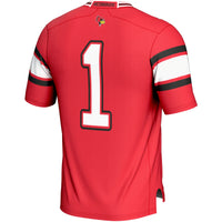 #1 Illinois State Redbirds GameDay Greats Endzone Football Jersey - Red