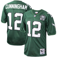 Philadelphia Eagles 1992 Randall Cunningham Mitchell & Ness Green Authentic Throwback Retired Player Jersey
