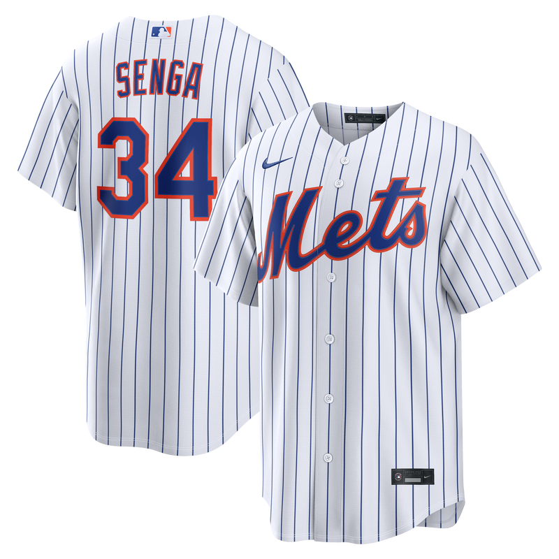 New York Mets Kodai Senga Nike White Home Replica Jersey