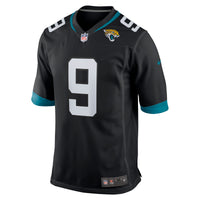 Jacksonville Jaguars Logan Cooke Nike Black Game Jersey