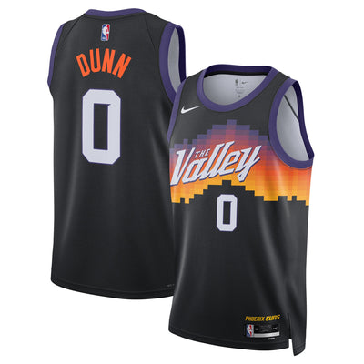 Phoenix Suns Nike 2025/26 City Edition Swingman Jersey - Black - Ryan Dunn -