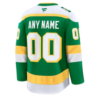 Minnesota Wild Fanatics Green Alternate Premium Custom Jersey