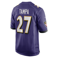 Baltimore Ravens T.J. Tampa Nike Purple Team Game Jersey