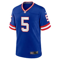 New York Giants Kayvon Thibodeaux Nike Royal Classic Player Game Jersey