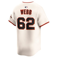 San Francisco Giants Logan Webb Nike Cream Home Limited Player Jersey
