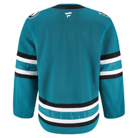 San Jose Sharks Fanatics Teal Home Authentic Pro Jersey