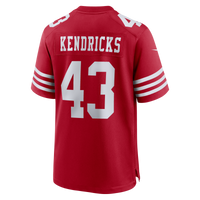 San Francisco 49ers Eric Kendricks Nike Scarlet Team Game Jersey