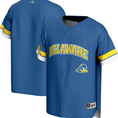 Delaware Fightin' Blue Hens GameDay Greats Spirit Baseball Jersey - Royal