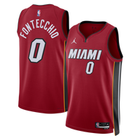 Miami Heat Jordan Brand Statement Edition Swingman Jersey - Red - Simone Fontecchio