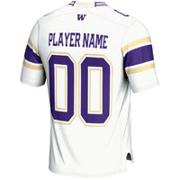 Washington Huskies GameDay Greats NIL Pick-A-Player Football Jersey - White
