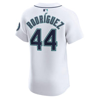 Seattle Mariners Julio Rodríguez Nike White Home Elite Jersey