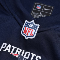 New England Patriots Adam Vinatieri Nike Navy Team Retired Game Jersey