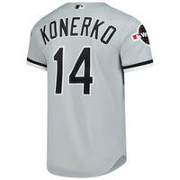 Chicago White Sox Paul Konerko Mitchell & Ness Gray 2005 Cooperstown Collection Authentic Jersey