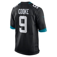 Jacksonville Jaguars Logan Cooke Nike Black Game Jersey
