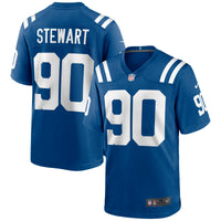 Indianapolis Colts Grover Stewart Nike Royal Game Jersey