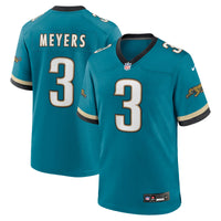 Jacksonville Jaguars Jakobi Meyers Nike Teal Alternate 2 Prowler Throwback Game Jersey