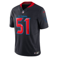 Houston Texans Will Anderson Jr. Nike Navy 2nd Alternate Vapor F.U.S.E. Limited Jersey