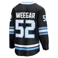 Utah Mammoth MacKenzie Weegar Fanatics Black Home Breakaway Jersey