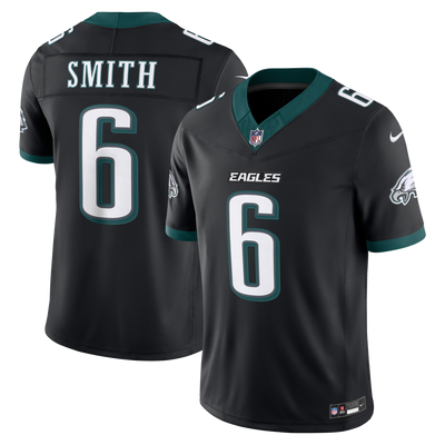 Philadelphia Eagles DeVonta Smith Nike Black Alternate Vapor F.U.S.E. Stitched Limited Jersey