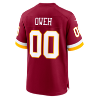 Washington Commanders Odafe Oweh Nike Burgundy Game Jersey