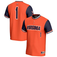 #1 Virginia Cavaliers GameDay Greats Lightweight Softball Jersey - Orange