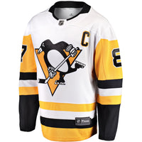 Pittsburgh Penguins Sidney Crosby Fanatics White Breakaway Jersey