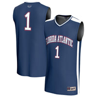 #1 Florida Atlantic Owls GameDay Greats Lightweight Basketball Jersey - Navy