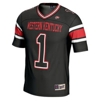 #1 Western Kentucky Hilltoppers GameDay Greats Endzone Football Jersey - Black