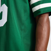 New York Jets Garrett Wilson Nike Legacy Green Team Vapor F.U.S.E. Stitched Limited Jersey