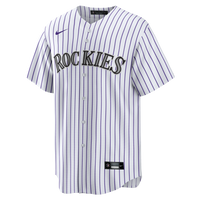Colorado Rockies Nike White Home Big & Tall Replica Jersey