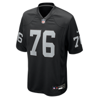 Las Vegas Raiders Caleb Rogers Nike Black Team Game Jersey