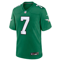 Philadelphia Eagles Ron Jaworski Nike Kelly Green Retired Player Alternate Game Jersey