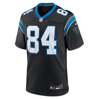 Carolina Panthers Mitchell Evans Nike Black Team Game Jersey