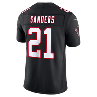 Atlanta Falcons Deion Sanders Nike Black Alternate Throwback Vapor F.U.S.E. Stitched Retired Limited Jersey