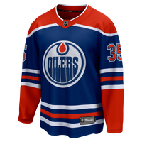Edmonton Oilers Tristan Jarry Fanatics Royal Home Premier Breakaway Player Jersey
