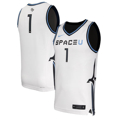 UCF Knights Nike Space Game Replica Basketball Jersey - White