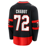 Ottawa Senators Thomas Chabot Fanatics Black Home Breakaway Jersey